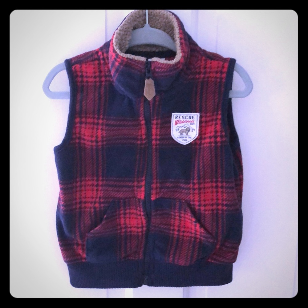 Carter’s fleece vest.